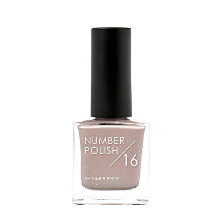 NUMBER POLISH 16 Shimmer Beige